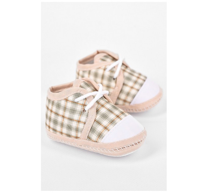 Пінетки дитячі оливкового кольору 198351L