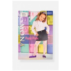 Колготи дитячі для дівчинки білого кольору 198598L