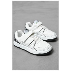 Детские кроссовки бело-черного цвета 198736L