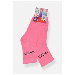 Шкарпетки жіночі демісезонні рожевого кольору 198792L