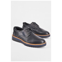 Детские туфли для мальчика черного цвета 198934L Детские туфли для мальчика черного цвета 198934L