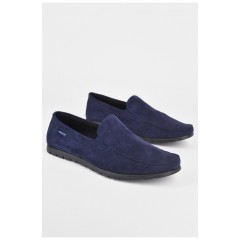 Мужские мокасины темно-синего цвета 198977L