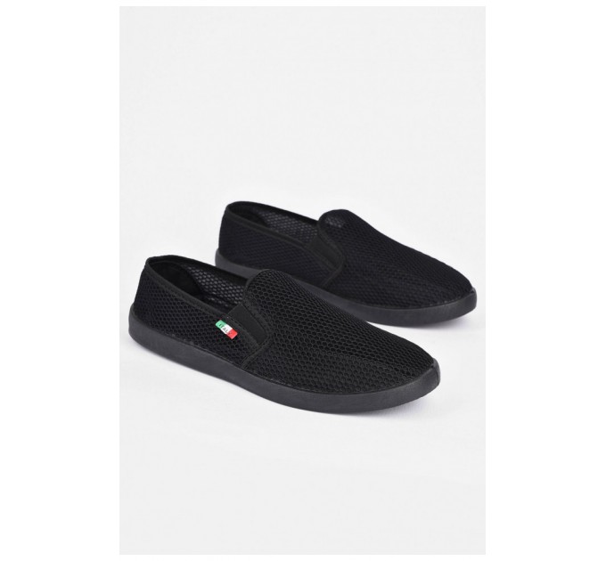 Мокасини чоловічі чорного кольору 199544L