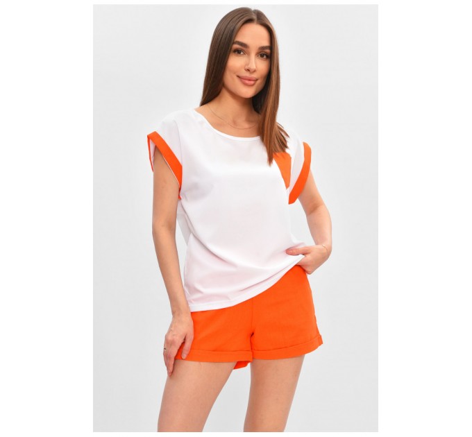 Костюм жіночий оранжевого кольору 199795L