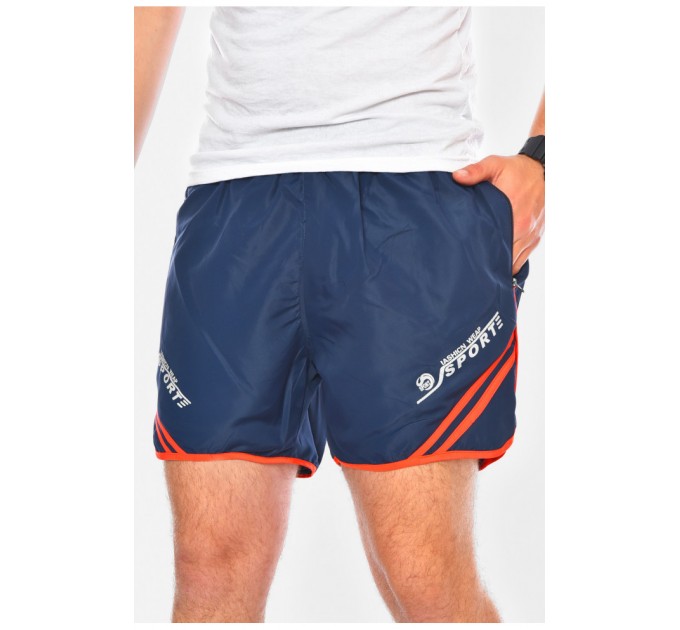 Шорти чоловічі темно-синього кольору 199953L