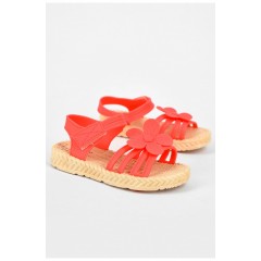 Босоніжки дитячі силіконові коралового кольору 199969L Босоніжки дитячі силіконові коралового кольору 199969L