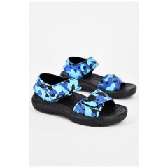 Босоніжки дитячі піна синьо-блакитного кольору 200004L Босоніжки дитячі піна синьо-блакитного кольору 200004L