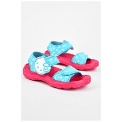 Босоніжки дитячі піна рожево-блакитного кольору 200021L Босоніжки дитячі піна рожево-блакитного кольору 200021L