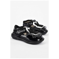 Пінетки дитячі чорного кольору 200082L