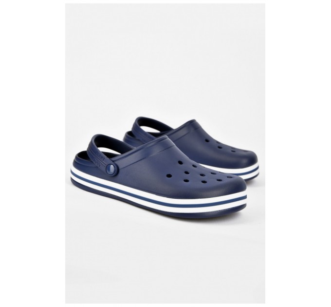 Крокси чоловічі темно-синього кольору 200229L
