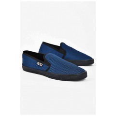 Мужские мокасины темно-синего цвета 200230L