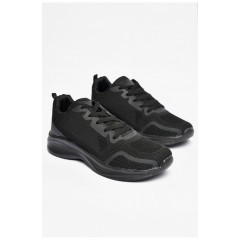 Кросівки чоловічі текстиль чорного кольору 200434L