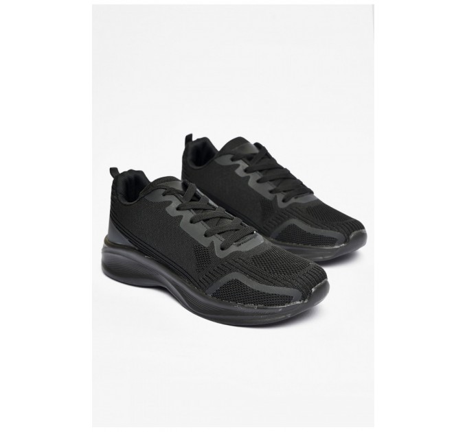 Кросівки чоловічі текстиль чорного кольору 200434L