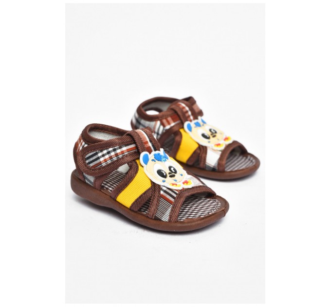 Сандалі дитячі коричневого кольору 200489L