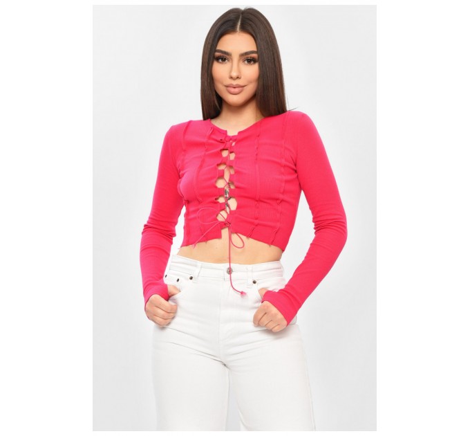 Кофта жіноча малинового кольору 200714L