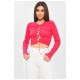 Кофта жіноча малинового кольору 200714L