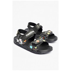 Сандалі дитячі для хлопчика чорного кольору 201141L