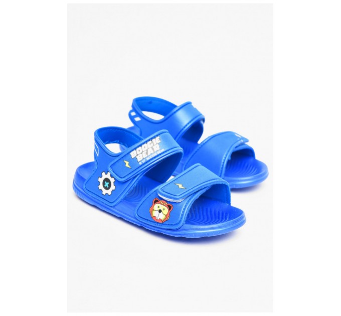 Сандалі дитячі для хлопчика синього кольору 201142L