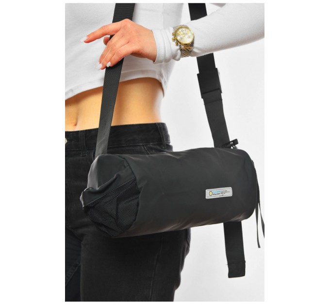 Сумка жіноча спортивна чорного кольору 201259L