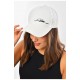 Кепка жіноча білого кольору 201270L