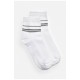 Шкарпетки чоловічі демісезонні білого кольору 202038L