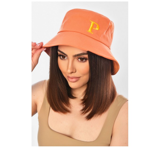 Панама жіноча помаранчевого кольору 202043L