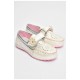 Мокасини дитячі для дівчинки білого кольору 202341L