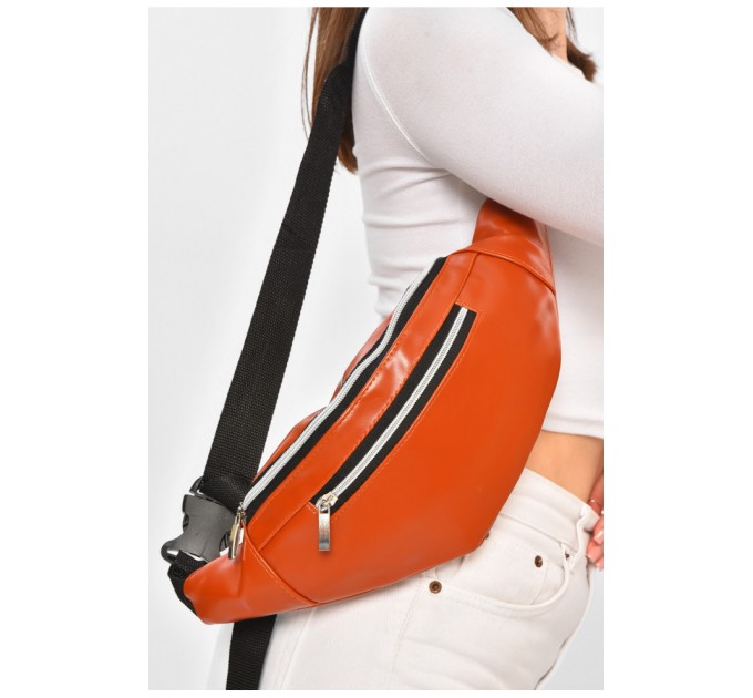 Бананка жіноча коричневого кольору 203265L