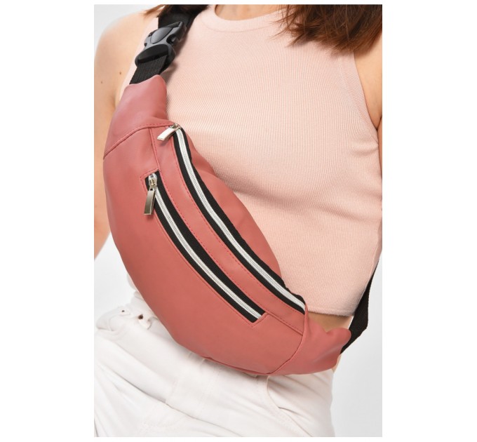 Бананка жіноча темно-рожевого кольору 203321L