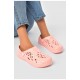Кроксы женские розового цвета 203584L