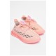 Кросівки дитячі текстильні рожевого кольору 203607L