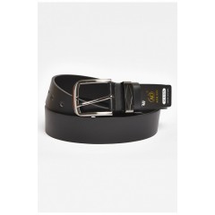 Ремінь чоловічий чорного кольору розмір 113*3,5 см 203915L Ремінь чоловічий чорного кольору розмір 113*3,5 см 203915L