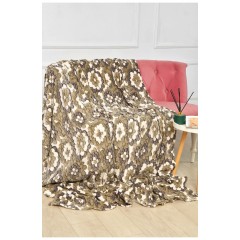 Плед с цветочным принтом размер 180*200 204082L Плед с цветочным принтом размер 180*200 204082L