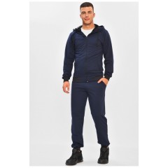 Спортивний костюм чоловічий темно-синього кольору 204116L