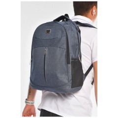 Рюкзак чоловічий спортивний темно-синього кольору 204465L