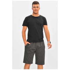 Шорти чоловічі батальні темно-сірого кольору 204553L