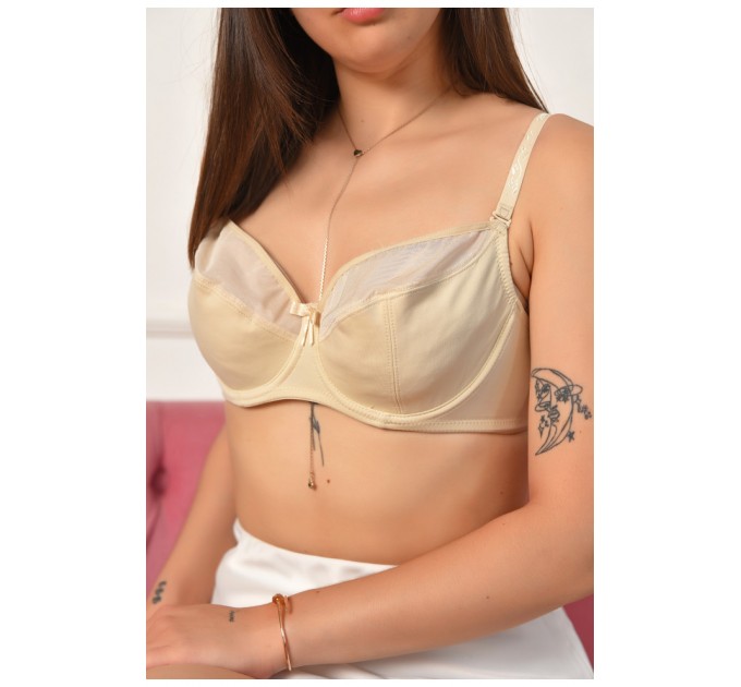 Бюстгалтер жіночий бежевого кольору чашка С 204620L