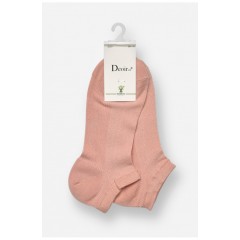 Шкарпетки жіночі спортивні демісезонні пудрового кольору 204756L