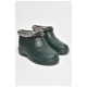 Калоші чоловічі на хутрі зеленого кольору 205096L