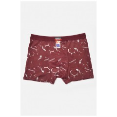 Боксери чоловічі бордового кольору 205378L
