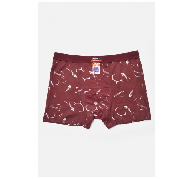 Боксери чоловічі бордового кольору 205378L