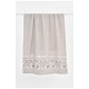 Рушник банний махровий світло-сірого кольору 205517L