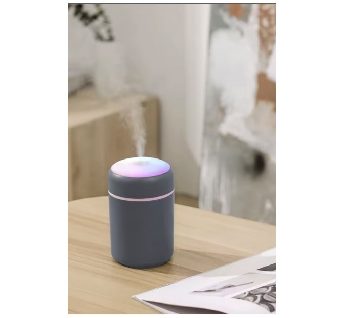 Ультразвуковий зволожувач повітря з підсвічуванням USB Colorful Humidifier 205551L