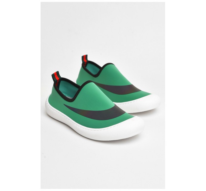 Мокасини чоловічі зеленого кольору 205685L