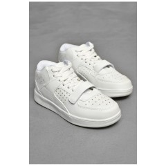 Кросівки підліток для хлопчика білого кольору 205877L Кросівки підліток для хлопчика білого кольору 205877L