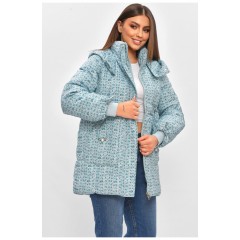 Куртка женская демисезонная голубого цвета 206068L