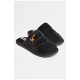 Капці кімнатні чоловічі чорного кольору 206367L