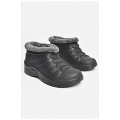 Галоши мужские на меху черного цвета 206427L