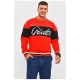 Худі чоловіче червоного кольору з принтом 206454L