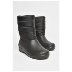 Дутики мужские пена на меху черного цвета 206525L